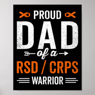 Stolzer Vater eines Rsd-Crps-Kriegers überlebt Bew Poster