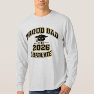 Stolzer Vater eines Universitätsabsolventen 2026 T-Shirt