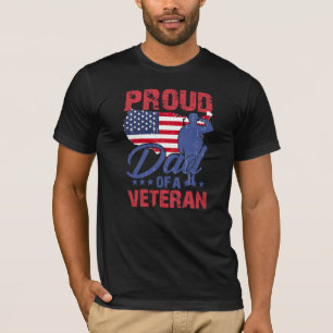 Stolzer Vater eines Veteranen T-Shirt