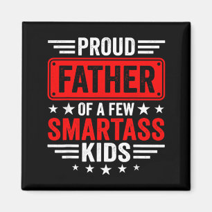 Stolzer Vater einiger cleverer Kinder Kinder Lusti Magnet