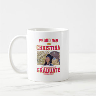 stolzer Vater/Elternteil eines Absolventen der Kla Kaffeetasse