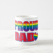 Stolzer Vater - Gay Pride Kaffeetasse (Mittel)
