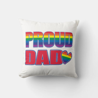 Stolzer Vater - Gay Pride Kissen