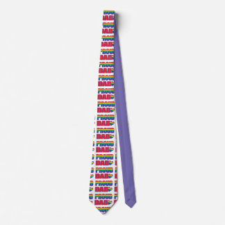 Stolzer Vater - Gay Pride Krawatte
