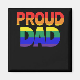 Stolzer Vater-Gay Pride-Lesben-Stolz des Magnet