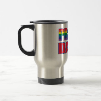 Stolzer Vater - Gay Pride Reisebecher