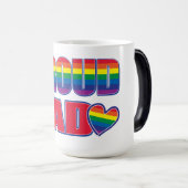Stolzer Vater - Gay Pride Verwandlungstasse (VorderseiteRechts)