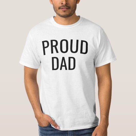 stolzer Vater T-Shirt (Vorderseite)