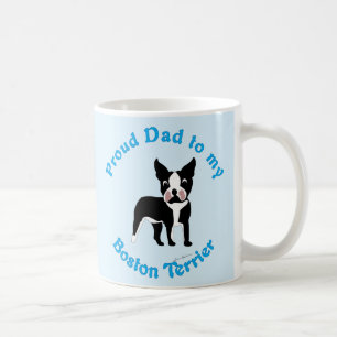 Stolzer Vater zu Boston Terrier Kaffeetasse