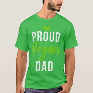 Stolzer Veganer Vater Funny Vegetarian Pater Pflan T-Shirt