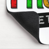 Stolzer Vegetarier Mousepad (Ecke)