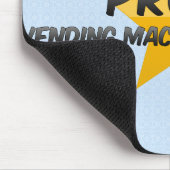 Stolzer Verkaufäutomat-Mechaniker Mousepad (Ecke)