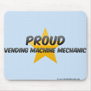 Stolzer Verkaufäutomat-Mechaniker Mousepad