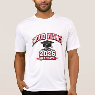 Stolzer Verlobter eines Hochschulabsolventen 2026  T-Shirt
