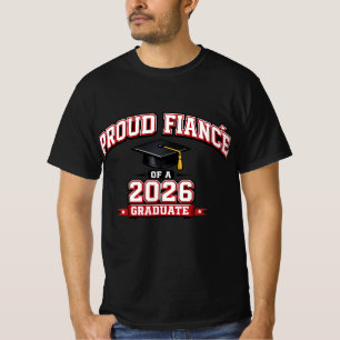 Stolzer Verlobter eines Universitätsabsolventen 20 T-Shirt