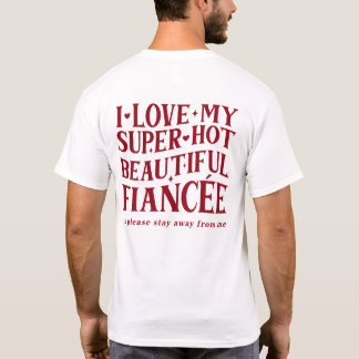 Stolzer Verlobter Lustiges Verlobungsgeschenk für T-Shirt