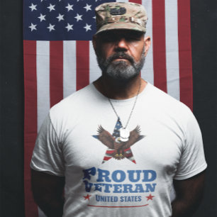 Stolzer Veteran Adler T-Shirt