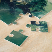 Stolzer Wikingerkrieger in Rüstung Puzzle (Seite)
