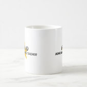 Stolzer Zuhause-Wirtschafts-Lehrer Kaffeetasse (Mittel)
