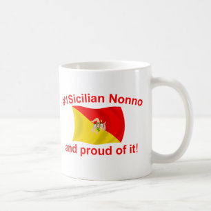 Stolzes #1 sizilianisches Nonno Kaffeetasse
