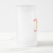 Stolzes #1 sizilianisches Nonno Mattglas Bierglas (Mittel)