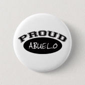 Stolzes Abuelo (Schwarzes) Button (Vorderseite)