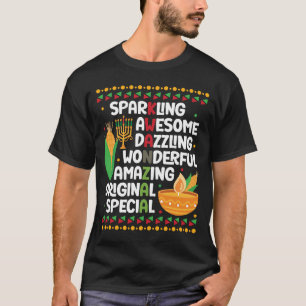 Stolzes afrikanisches Happy Kwanzaa T-Shirt
