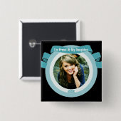 Stolzes älteres Foto Button (Vorne & Hinten)