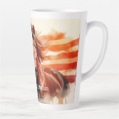 Stolzes amerikanisches Pferd Milchtasse (Rechts)