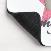 Stolzes Armee-Mädchen Mousepad (Ecke)