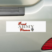 Stolzes Armee-Verlobte Autoaufkleber (Auf Auto)