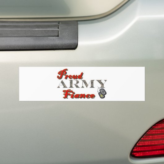 Stolzes Armee-Verlobte Autoaufkleber (Auf Auto)