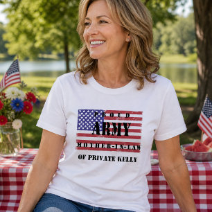 Stolzes Army Schwiegermutter-Shirt T-Shirt