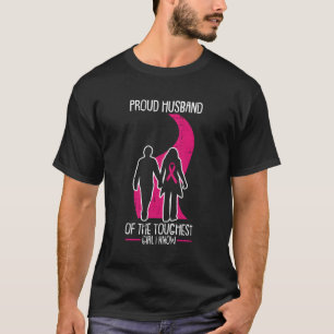 Stolzes Brustkrebs-Bewusstsein K Ribbon-Krieg T-Shirt