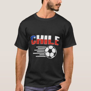Stolzes Chile-Fußball-Liebhaber-Trikot Stolz Chile T-Shirt