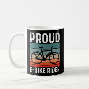 Stolzes E-Bike-Rad-Rad-Sportrad Kaffeetasse