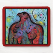 Stolzes Eagle Mousepad - 9,25" x 7,75" (Vorne)