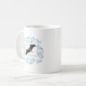 Stolzes Eagleholic Blau Kaffeetasse (Vorderseite Links)
