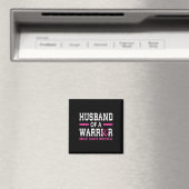 Stolzes Ehemann eines Brustkrebs-Kriegers Magnet (In Situ (Geschirrspüler))
