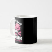 Stolzes Ehemann eines Überlebenden Boxhandschuhe B Kaffeetasse (Vorderseite Links)