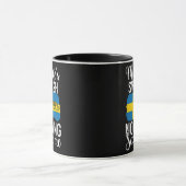 Stolzes Ehemann schwedischer Ehefrau Männer nichts Tasse (Zentrum)