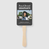 Stolzes Eltern des Absolventen | FOTO Fächer (Rückseite)