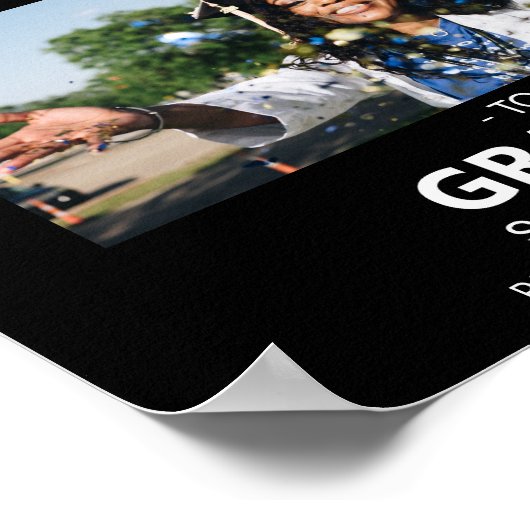 Stolzes Eltern des Absolventen | FOTO Poster (Ecke)