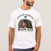 Stolzes Eltern des Graduate Senior Arch Foto T-Shirt (Vorderseite)