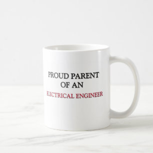 Stolzes Elternteil eines ELEKTROINGENIEURS Kaffeetasse