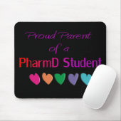 Stolzes Elternteil eines PharmD Studenten Mousepad (Mit Mouse)