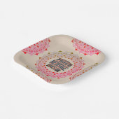 Stolzes Erbe lebt auf Papierplatten Pappteller (Gewinkelt)