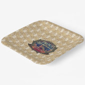 Stolzes Erbe lebt auf Papierplatten Pappteller (Gewinkelt)