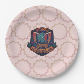 Stolzes Erbe lebt auf Papierplatten Pappteller (Vorderseite)