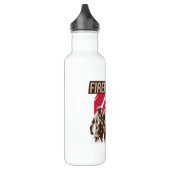 Stolzes Feuerwehrschiff Edelstahlflasche (Links)